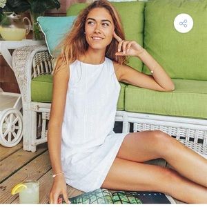 Kiel James Patrick White Sleeveless Dress